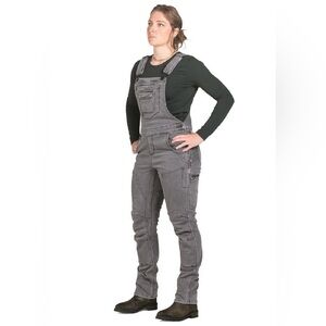 Freshley Overall Drop Seat - Grey Thermal Dovetail Workwear size 000 NWT
